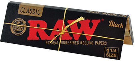 Raw Black Rolling Papers