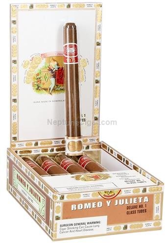 Cigar Romeo Y Julieta Del 1 Glass Tube