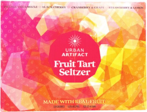 Urban Artifact Fruit Tart Seltzer Variety
