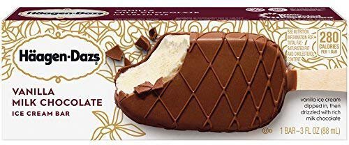 Haagen Dazs Vanilla & Milk Chocolate