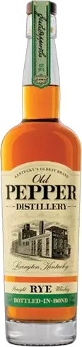 James E Pepper Old Pepper In Bond Rye