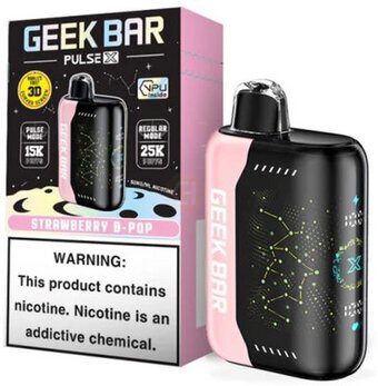 Geek Bar Pulse X Strawberry B Burst
