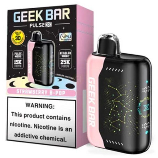 Geek Bar Pulse X Strawberry B Burst