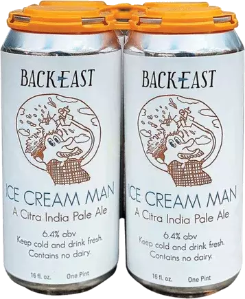 Back East Brewing Ice Cream Man IPA