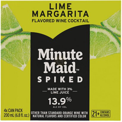 Minute Maid Spiked Lime Margarita