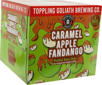 Toppling Golith Caramel Fandango 16noz Each