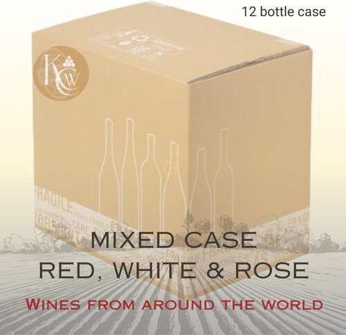 MIX CASE RED, WHITE & ROSE 12 BOTTLES