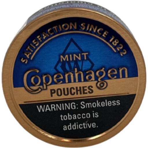 copenhagen tobacco whiskey blend Copenhagen Mint Pouches - Cantina