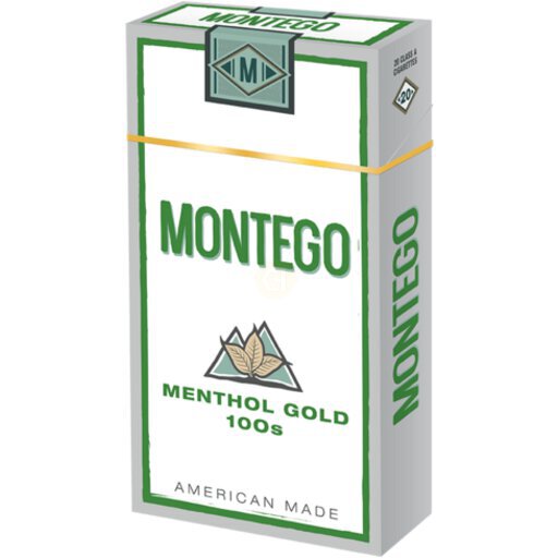 how much are montego cigarettes in kentucky Montego Menthol Gold 100's