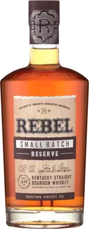 Rebel Small Batch Reserve Kentucky Straight Bourbon Whiskey Bottel