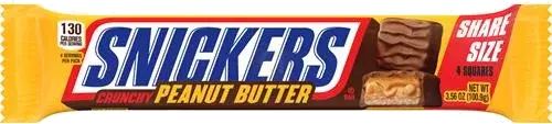 Snickers Peanut Butter Squared To Go Twist To Close