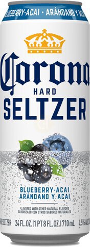 Corona Seltzer Blueberry Acai Bomber