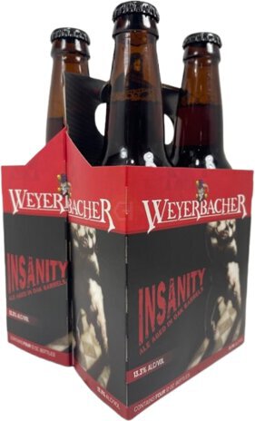 Weyerbacher Insanity Ale Aged In Oak Barrels Bt