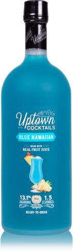 Uptown Cocktails Blue Hawaiian