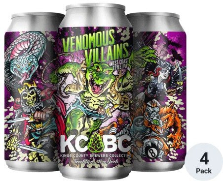 Kcbc Venomous Villains West Coast Style Ipa
