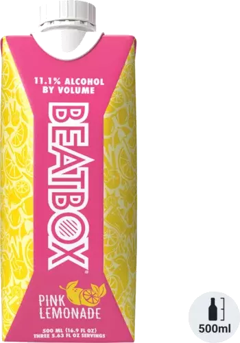 Beatbox Zero Sugar Pink Lemonade Sin