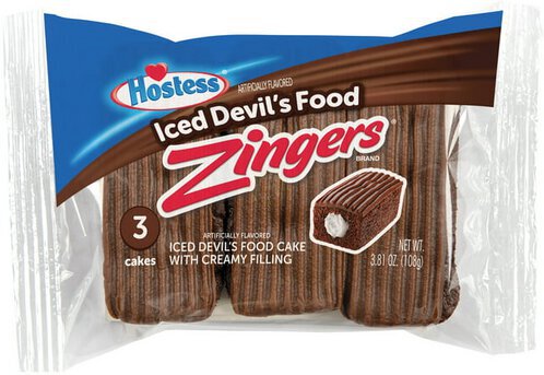 Hostess Zingers With Creamy Filling