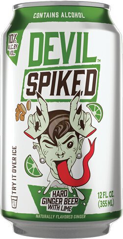 Devil Root Hard Ginger Beer With Lime