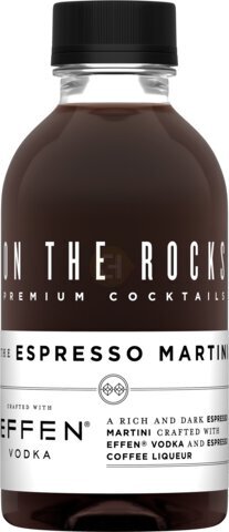On The Rocks Effen Espresso Martini Ready To Drink Cocktail