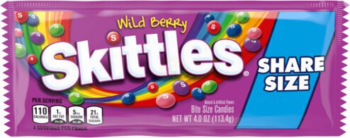 Skittles Wild Berry Bite Size Candies