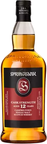 Springbank 12 Year Old Cask Strength Single Malt Scotch Whisky