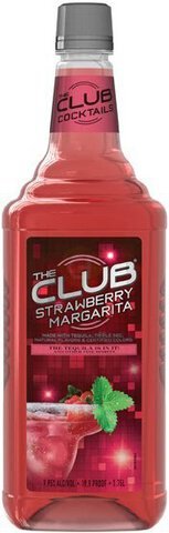 Club Margarita Mixers Rtd Stawberry W Alco