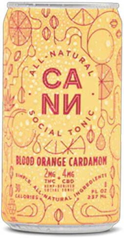 Cann Blood Orange Cardamon 5mg Thc 10mg Cbd