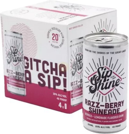Sip Shine Razz Berry Shineade