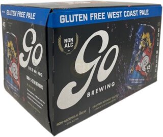 Go Brewing Non Alcoholic West Coast Pale Packs