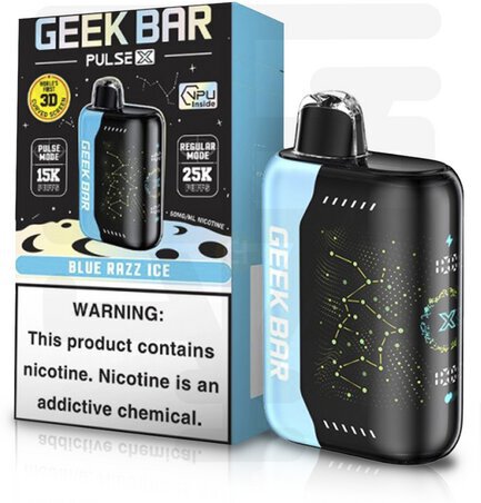 Geek Bar Pulse X Blue Razz Ice 25k