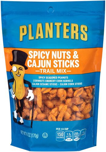 Planters Big Bag Spicy Nuts & Cajun Sticks Trail Mix 170g