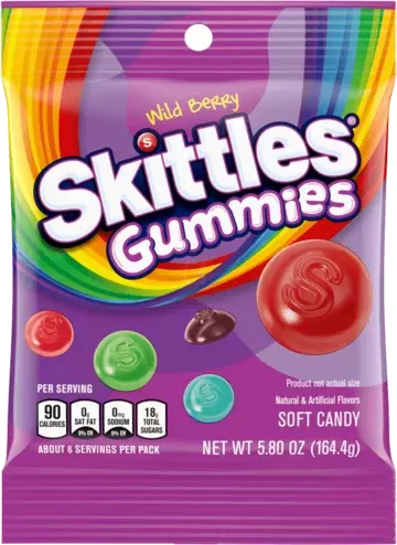 Skittles Gummies Wild Berry