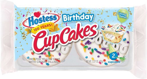 Hostess Birthday Cupcakes