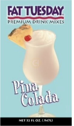 Fat Tuesday Pina Colada Premium Drink Mixes