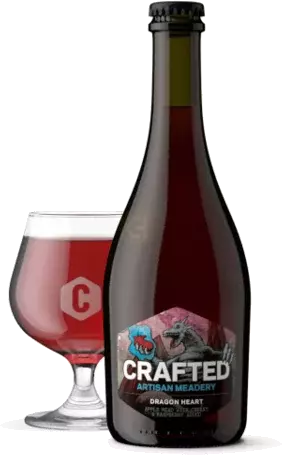 Crafted Artisan Meadery Dragon Heart Mead Sp