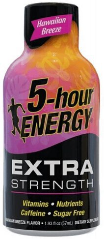 Hour Energy Extra Strength Hawaiian Breeze