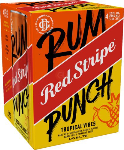 Red Stripe Rum Punch