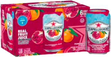 San Pellegrino Melograno Pomegranate & Arancia Orange Sparkling Drink