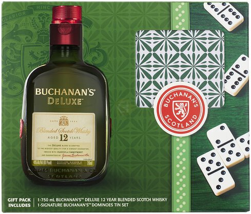 Buchanan's Scotch Deluxe Years Old Carafe Vap