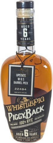 Whistle Pig Piggyback Bevys Barrel 6yr Rye