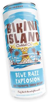 Bikini Island Blue Raspberry Singles
