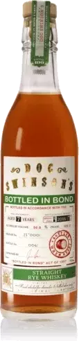 DOC SWINSON BOTTLED IN BOND RYE