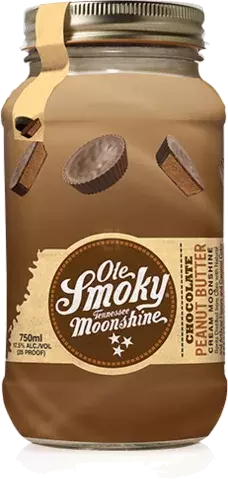 Ole Smoky Chocolate Peanut Butter Cream Moonshine