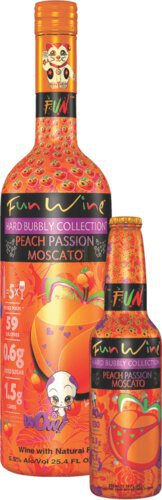 Fun Wine 'Hard Bubbly Collection' Peach Passion Moscato