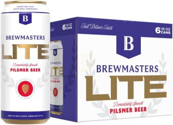 Brewmasters Light Lager 12pk