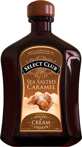 Select Club Sea Salted Caramel Canadian Whisky & Cream Liqueur