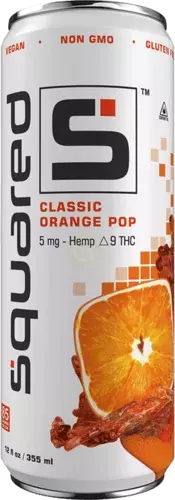 Squared Classic Orange Pop 5mg Hemp Thc
