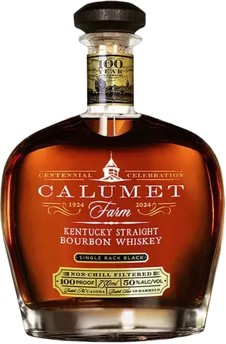 Calumet Farm Single Rack Black 100 Proof