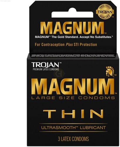 Trojan Magnum Thin Lubricated