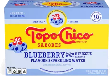 Topo Chico Blueberry
